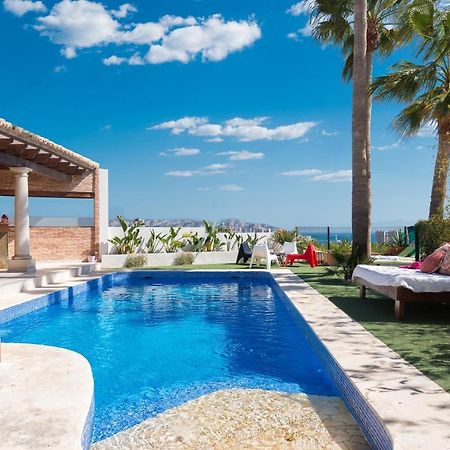 Villa exclusiva con espectaculares vistas al Mediterráneo Cala de Finestrat Exterior foto