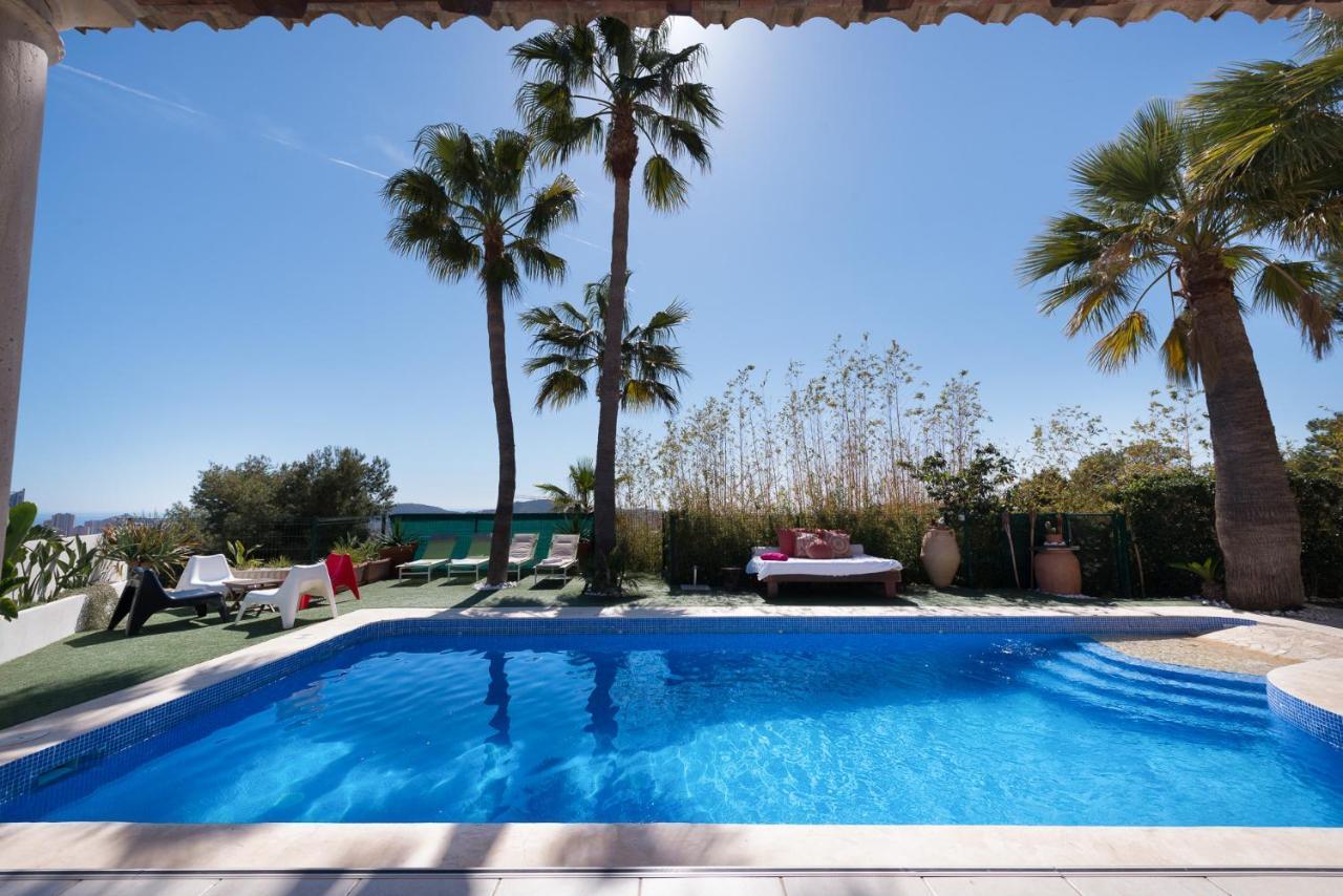 Villa exclusiva con espectaculares vistas al Mediterráneo Cala de Finestrat Exterior foto