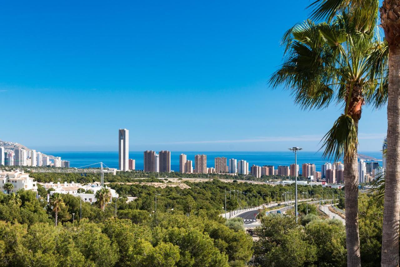 Villa exclusiva con espectaculares vistas al Mediterráneo Cala de Finestrat Exterior foto